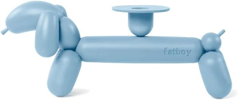 Fatboy Can-dog Candle Holder – Wave Blue | Indoor Decorative Candle Stand | Modern Home & Table Decor | 10.7 x 28.5 x 8.2 cm | Stylish & Elegant Lighting Accessory - Image 1